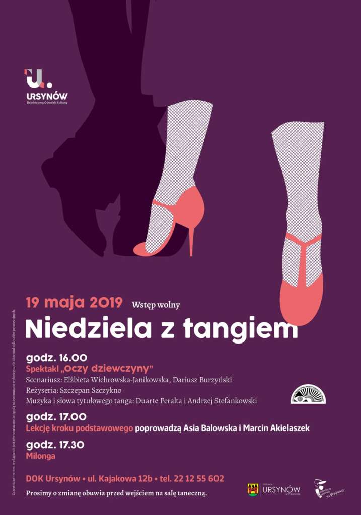 Niedziela z tangiem 19.05.2019 godz. 16:00