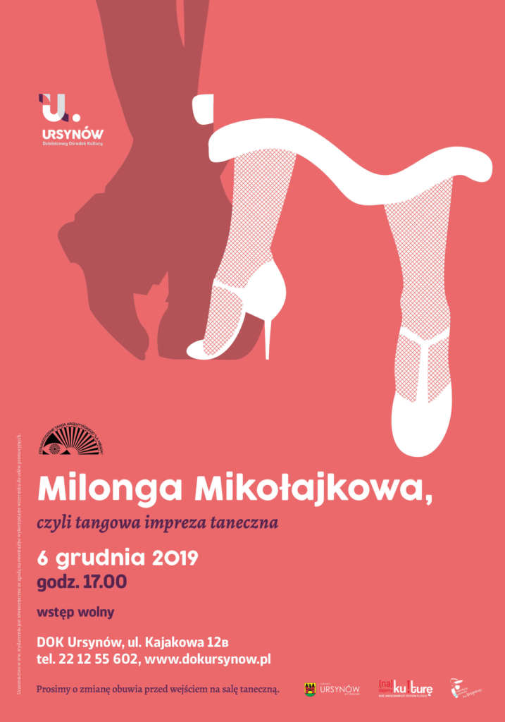 Milonga Mikołajkowa 6.12.2019 na Ursynowie